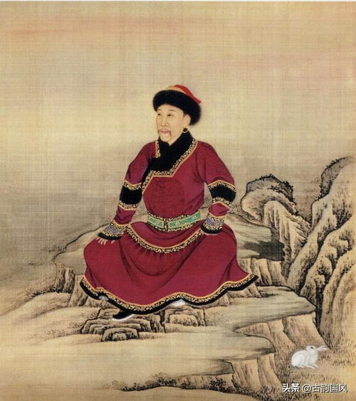 雍正行乐图 高清版,栩栩如生,值得鉴赏